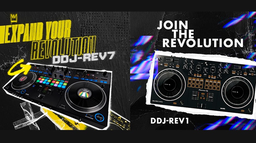 Todo acerca de la nueva gama DDJ-REV, de Pioneer DJ