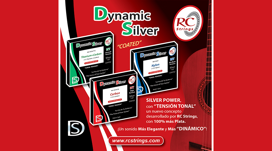 Nueva gama "Dynamic Silver" de RC Strings