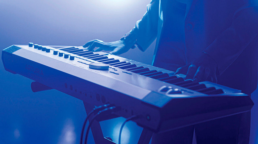 AstroLab: teclado de escenario vanguardista