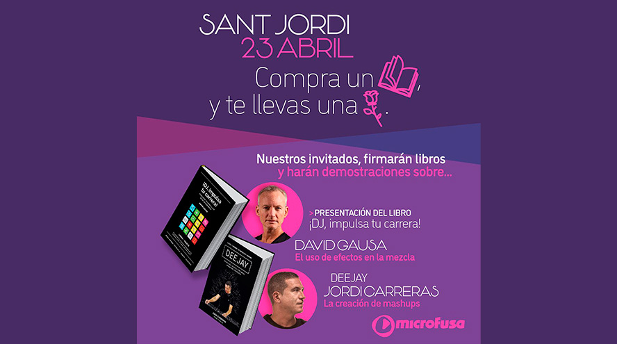 ¡Celebra el Día de Sant Jordi con microFusa!