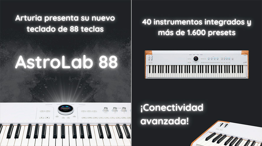 Arturia presenta AstroLab 88