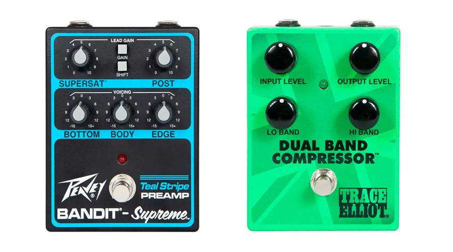 Nuevos pedales Peavey y Trace Elliot