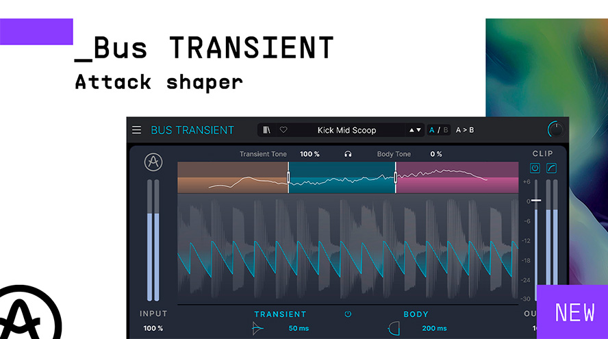 Arturia presenta Bus TRANSIENT
