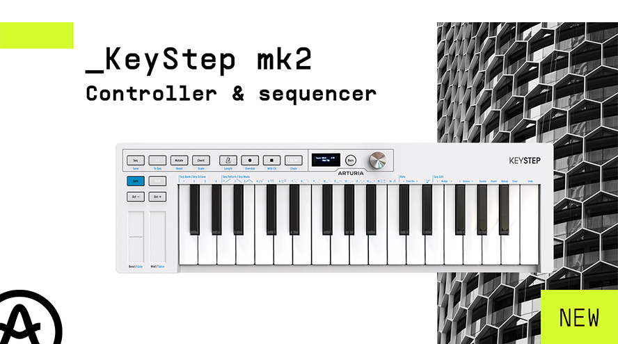 Arturia presenta KeyStep Mk2