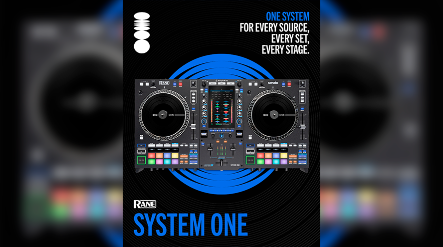RANE SYSTEM ONE: el primer sistema DJ standalone con platos motorizados, ya disponible en Microfusa