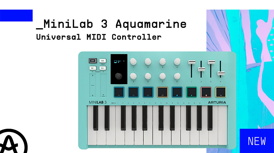 Arturia lanza MiniLab 3 Special Editions: creatividad con estilo en Rose Quartz y Aquamarine
