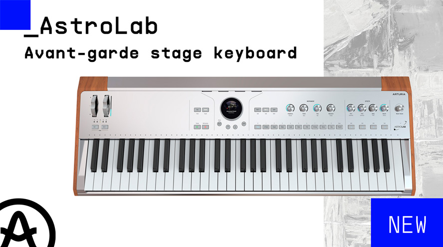 Arturia presenta AstroLab Silver