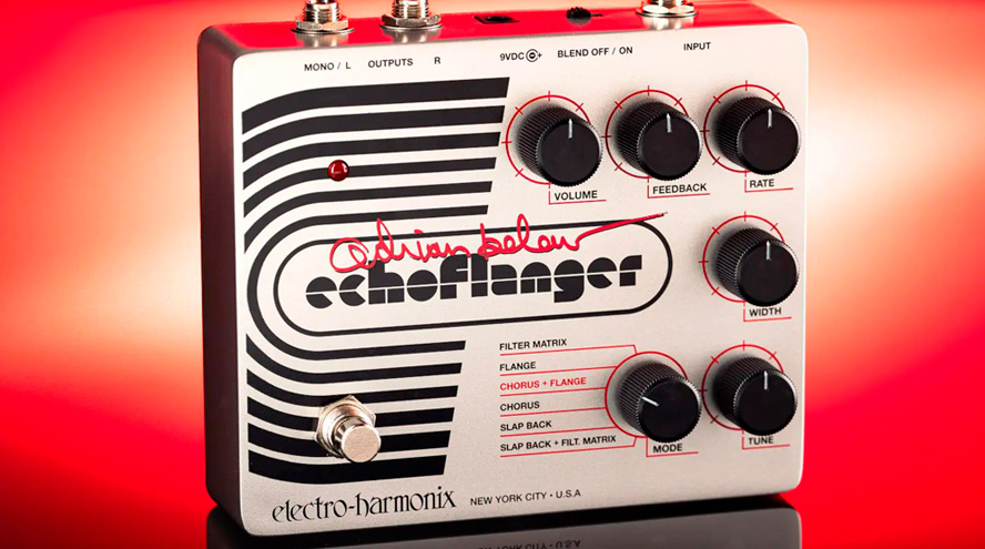 Electro-Harmonix presenta Adrian Belew Echoflanger